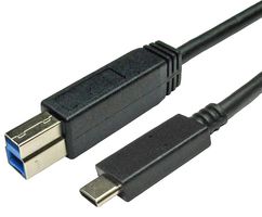USB3C-981B-2M - USB-C Male to USB 3.0 B Male Lead, 2m