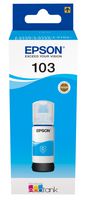 C13T00S24A10 - 103 EcoTank Ink Refill Bottle, Cyan