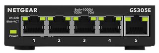 GS305E-100UKS - 5 Port Gigabit Ethernet Managed Plus Desktop Switch