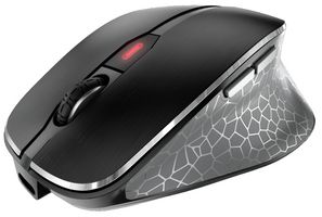 JW-8600 - CHERRY MW 8C ERGO Wireless RF / Bluetooth Mouse, Black