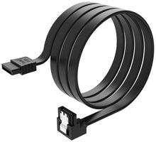 AK-CBSA09-10BK - ProSlim Internal SATA 3 Right Angle Lead, 1m Black