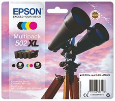 C13T02W64010 - T02W6 502XL High Capacity Original Ink Cartridge, 4 Colour Multipack
