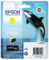 C13T76044010 - T7604 Original Ink Cartridge, Yellow