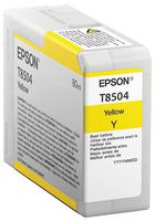 C13T850400 - T8504 Original Ink Cartridge, Yellow