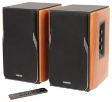 R1380DB-BROWN - R1380DB Professional Active 2.0 Bookshelf Speaker System with Bluetooth, Brown