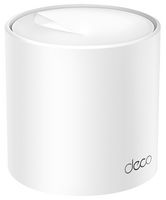 DECO X10(1-PACK) - Deco AX1500 WiFi 6 Whole Home Mesh Wireless System, Single Adaptor