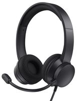 Ayda USB-ENC On-Ear Stereo PC Headset, Black