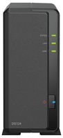 DS124/8TB-HAT3310 - DiskStation DS124 1 Bay NAS Server, 8TB