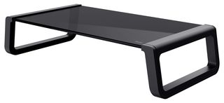 25271 - Monta Tempered Glass Monitor Stand, Black
