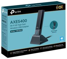 ARCHER TXE70UH - AX5400 High Gain Tri-Band WiFi 6E USB Adaptor, WPA3