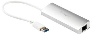 ST3300G3UA - Rugged 3 Port USB 3.2 Gen 1 Hub with Gigabit Ethernet, USB-A to 3x USB-A & RJ45