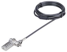 UNIVCS-LAPTOP-LOCK - 3-in-1 Universal Combination Laptop Cable Lock, 2m