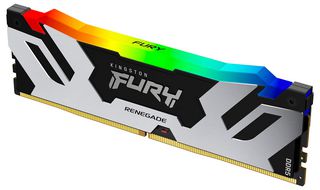 KF564C32RSA-48 - 48GB FURY Renegade RGB DDR5-6400 PC5-51200 UDIMM RAM Memory Module, White / Silver