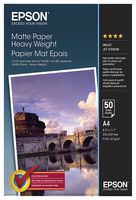 C13S041256 - A4 Matt Inkjet Paper, 50 Sheets 167gsm