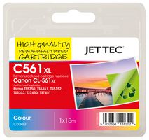 101C056131 - C561XL Remanufactured High Yield Canon Cartridge, Colour - Replaces Canon CL-561XL