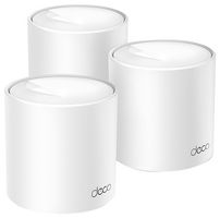 DECO X50 PRO(3-PACK) - Deco AX3000 WiFi 6 Whole Home Mesh Wireless System with WPA3, Triple Pack