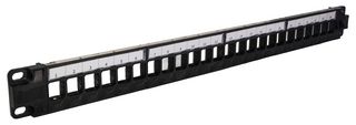 FFK24MTBT - Contractor Grade 24 Port 1U Unpopulated Patch Panel