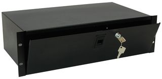 R1380/3UK - 19" Lockable Rack Vault - 3U