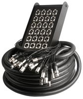 PLS00321 - 32 Way 24/8 XLR Multicore Stage Box, 30m