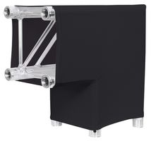 LEDJ275 - Black 2 Way 90 Degree Corner Quad Truss Sleeve/Sock for F34 Truss