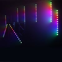 LEDJ293 - Pixel Storm 12 Quad MKII 12 x 15W LED Quad Batten, 3851 Lux