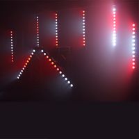 LEDJ293 - Pixel Storm 12 Quad MKII 12 x 15W LED Quad Batten, 3851 Lux