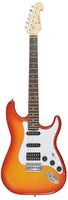 CAL64-CS - Electric Guitar with H-S-S Pickups, Cherryburst