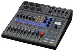 L-8 - 12 Channel Portable Mixing/Recording Console with USB & FX