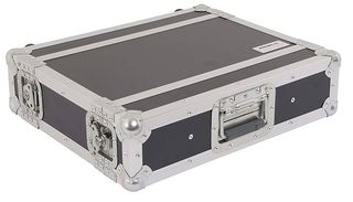 CR152BLKM - 2U 19" Rack Flight Case, 25cm Depth