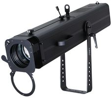 FOLL013 - 300W LED Followspot Fixture CW (5600K) with Gobo/Colour Magazine, FS300