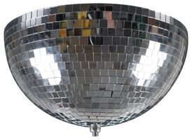 G007PA - Half Mirror Ball with Motor, 200mm