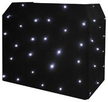 DJ BOOTH STARCLOTH(WHITE LEDS) - EQLED12B - 5 Channel DMX LED DJ Booth Starcloth System