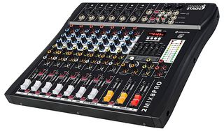 IS 2MIX8PRO - 8 Channel Professional Stereo Mixer with DSP MultiFX