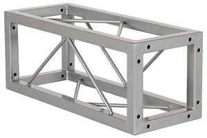 TRUS083S - Quad Steel Deco Truss, Steel, Silver, 0.5m