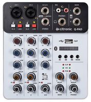 Q-PAD - Mini Mixer with USB / BT and Audio Interface