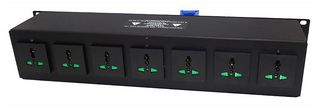 PDU16-UN - 2U 16A Rack Mount PDU with Power Monitor Pair of C-FORM Sockets