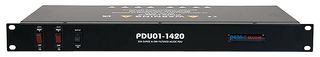 PDU01-14 - 1U Rack Mounting PDU with Surge Protection and EMI Filter