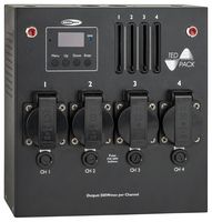 TED PACK LC BS13 - 4 Channel Dimmer Pack with Local Control