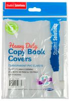 H2796343 - Clear Book Covers 160x200mm, Pack of 5