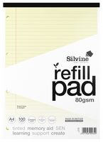 A4RPTINC - A4 Tinted 100 Page Refill Pad, Cream