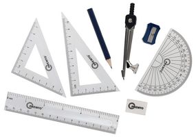 W2146024 - Admiral Blue Geometry & Maths Essentials Set