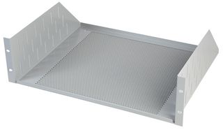 R1194/3UVG - 19" Vented Rack Shelf, Grey - 3U