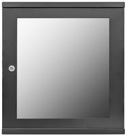 CAB-W12U-EL450 - 12U 19" Black EcoNetCab Steel Wall Mount Rack Enclosure - 600x550x450mm