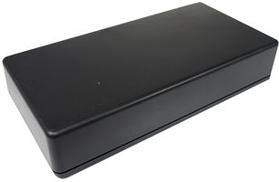 CUE8217BK - Black ABS Enclosure - 220x110x45.3mm