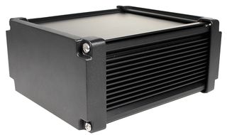 CDM8820BK - IP67 88 Series Black Aluminium Heatsink Enclosure with EMI Shielding - 175x156.3x81.3mm