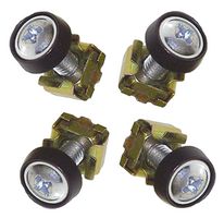 NUTSCREWS-50 - M6 Cage Nut and Screw Set for 19" Rack Enclosure - Pack of 50 Each