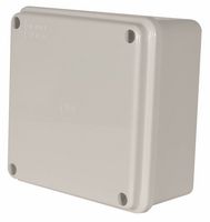 OL20021W - IP56 White Thermoplastic Junction Box Enclosure - 100x100x50mm