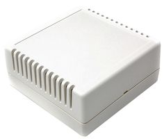 PP73W - White ABS Vented Sensor Enclosure - 85x85x36mm