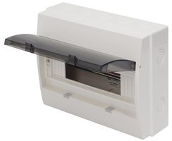 ECW12 - IP65 ABS 12 Module Distribution Box Enclosure - 215x270x100mm