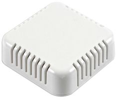 1551V3WH - IP30 Miniature Vented Enclosure, White, 60x60x20mm